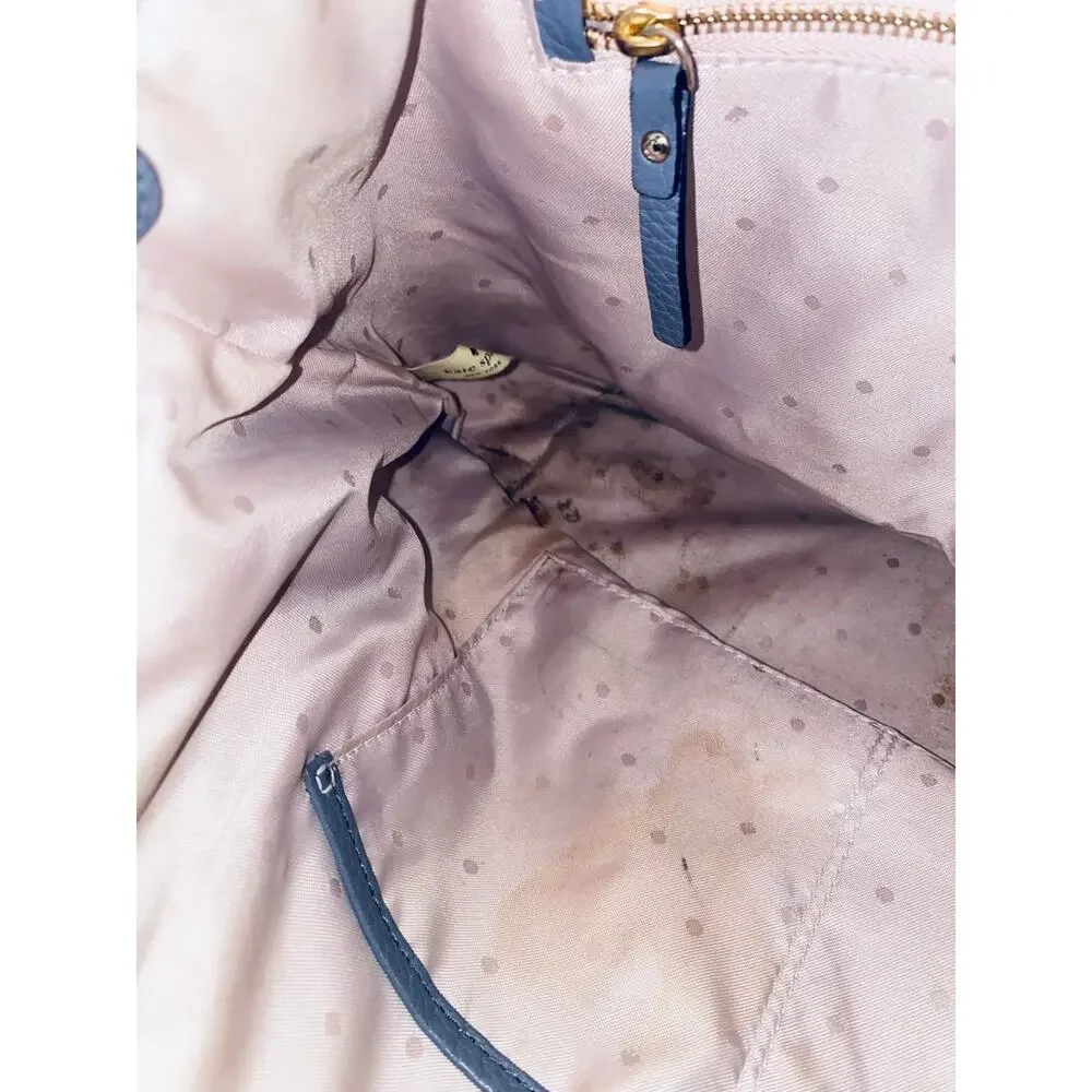 Kate Spade Watson Lane Small Leather Maya Blue Tote